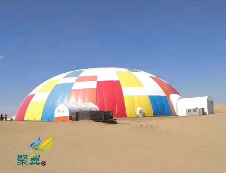 氣膜建筑煤場煤棚足球場氣膜體育館優勢